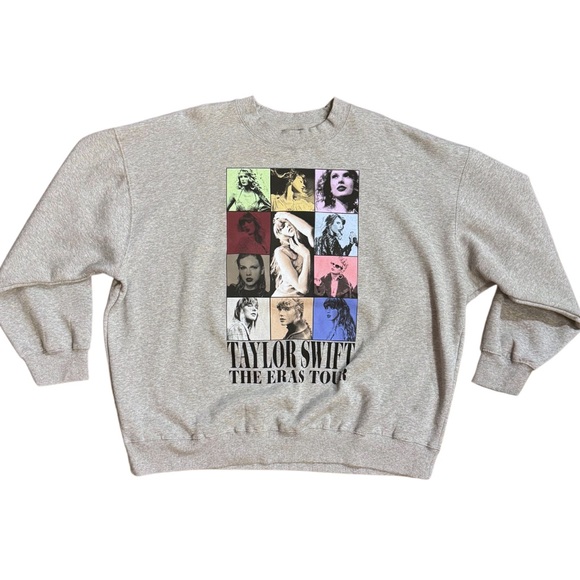 Taylor Swift Tops - NEW 2024 TTPD Taylor Swift The Eras Tour II Gray Crewneck Sweatshirt Tour Merch